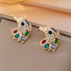Vintage Eagle Head Stud Earrings