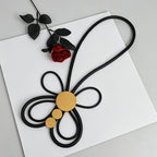 Geometric Butterfly Silica Gel Necklace