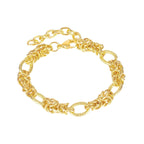 18k Vintage Chunky Chain Bracelet