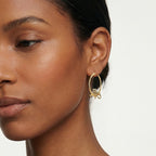 S925 Leopard Hoop Earrings