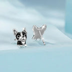 Cute French Bulldog Stud Earrings