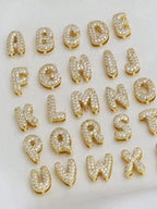 Rhinestone Letter Beaded Bracelet