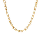 Adjustable 14k Chunky Link Necklace