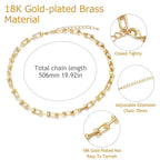 Adjustable 14k Chunky Link Necklace