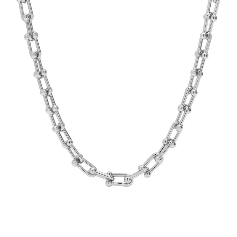 Adjustable 14k Chunky Link Necklace