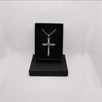 Silver Cross Pendant Necklace