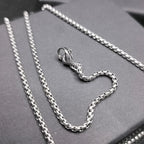 Silver Cross Pendant Necklace