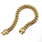 Gold Miami Cuban Link Bracelet