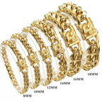 Gold Miami Cuban Link Bracelet