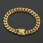 Gold Miami Cuban Link Bracelet