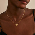 Heart Shape Magnetic Pendant Necklace