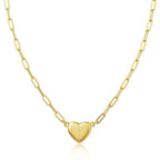 Heart Shape Magnetic Pendant Necklace