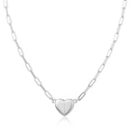 Heart Shape Magnetic Pendant Necklace