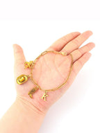 Western Charm Paperclip Chain Bracelet