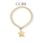 18k Star Pendant Chain Necklace