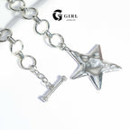 18k Star Pendant Chain Necklace