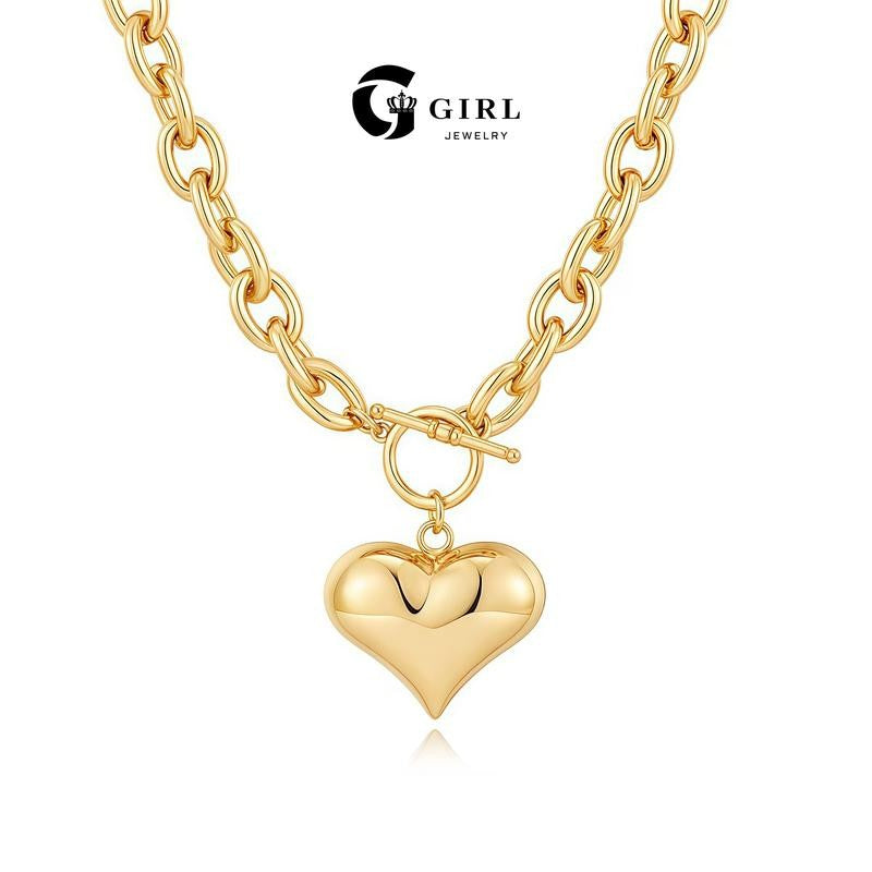 18k Star Pendant Chain Necklace