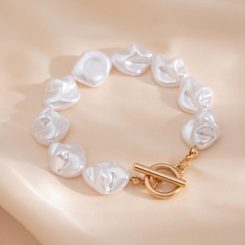 Irregular Baroque Pearl Jewelry Set