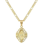 14k Initial Pendant Necklace