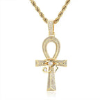 Ankh Evil Eye Necklace