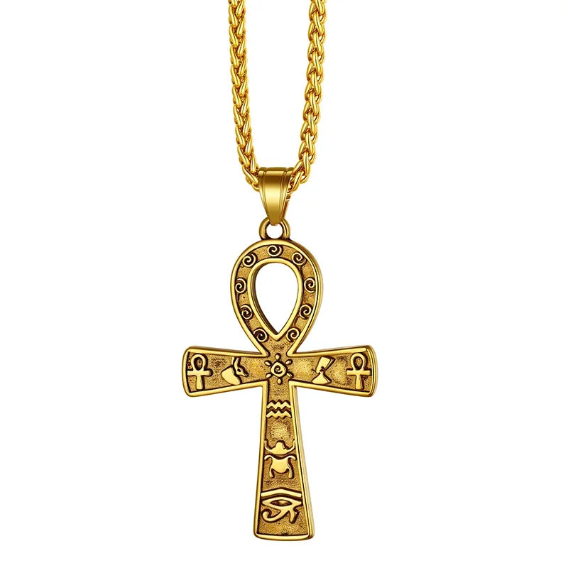 Ankh Charm Necklace