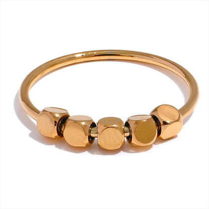 Square Beads Ring