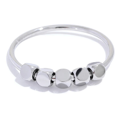 Square Beads Ring